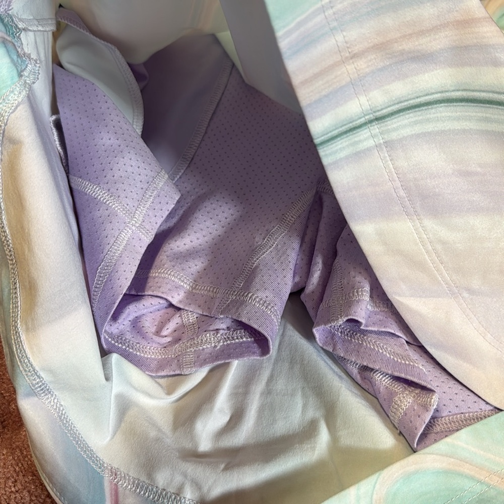 Calia Pastel Swirl Skort for golf - Picture 2 of 4